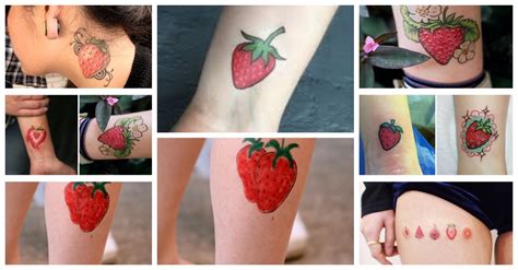 tatuajes de fresas|Tatuajes de fresas: diseños y significado